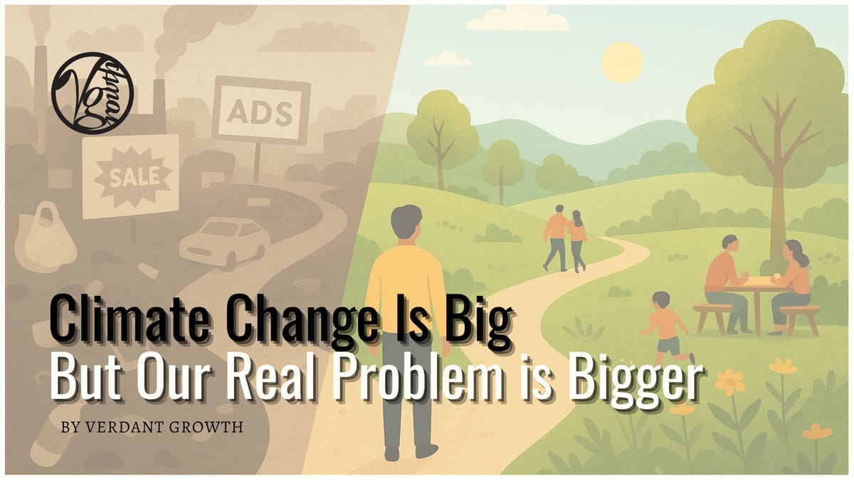 Climate change is big — but our real problem is bigger