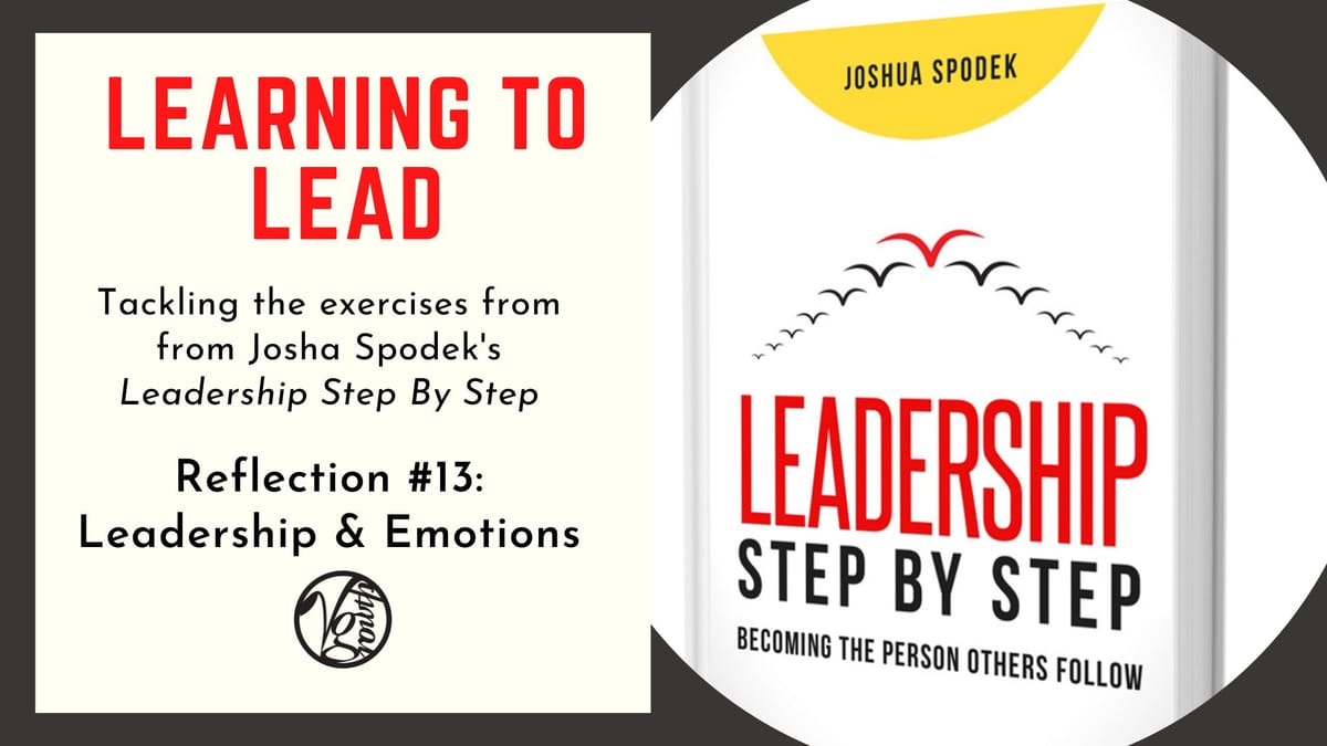 Leadership Step By Step – Exercise #13: Write Your Models for Leadership and Emotions
