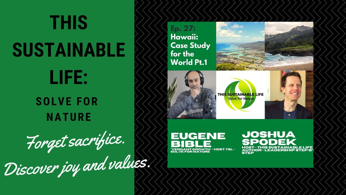 TSL: SFN - Hawaii: Case Study for The World w/ Joshua Spodek Pt. 1