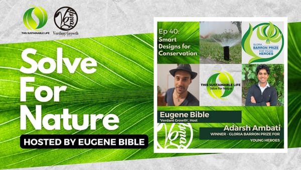 TSL:SFN - Smart Designs for Conservation w/ Adarsh Ambati