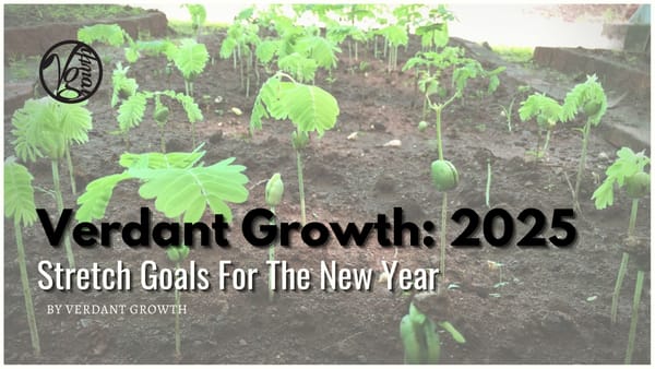 Verdant Growth: Stretch Goals for 2025